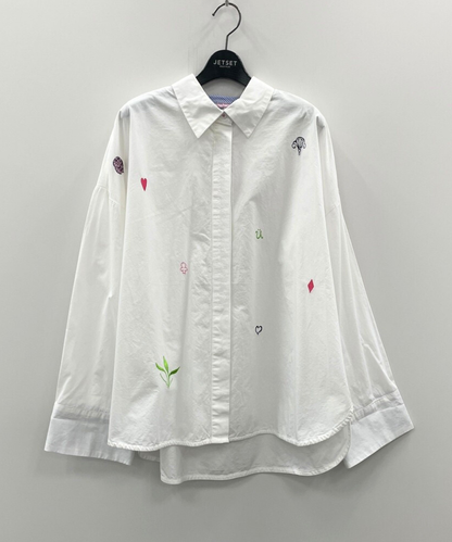 【NUMPH】エンブロイダリーシャツ