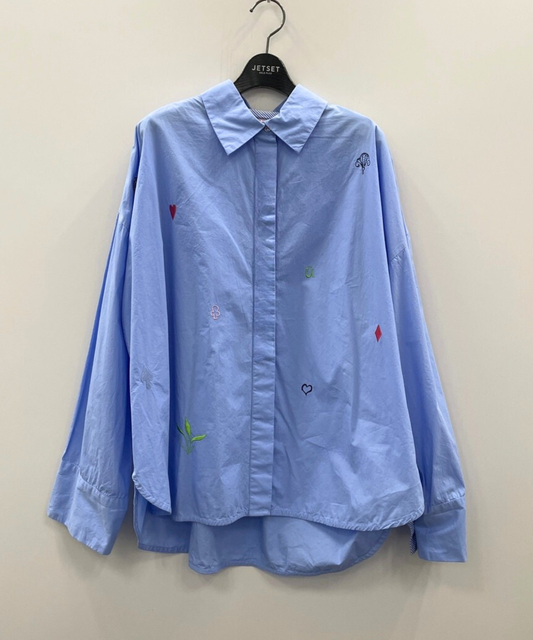 【NUMPH】エンブロイダリーシャツ