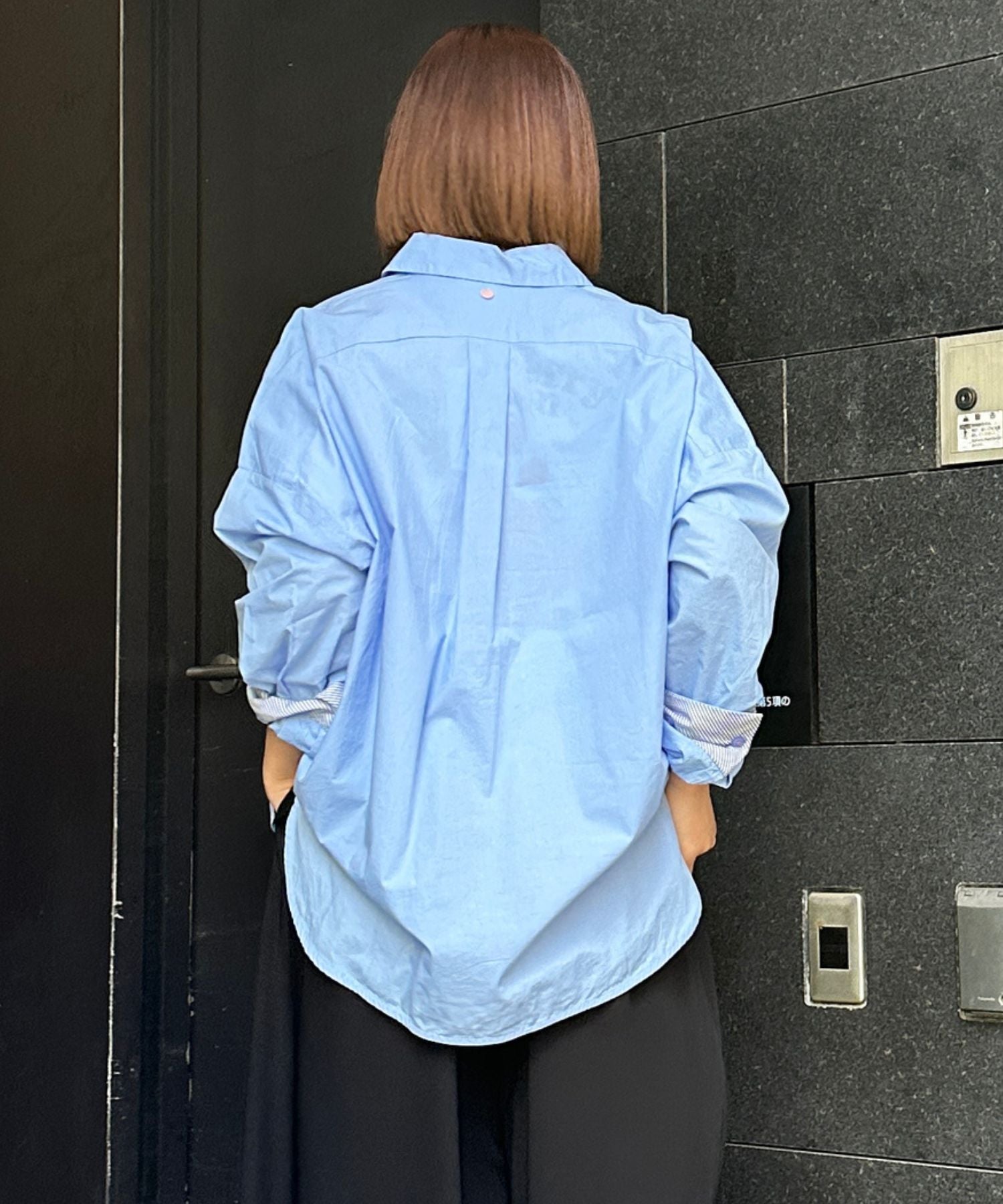 【NUMPH】エンブロイダリーシャツ