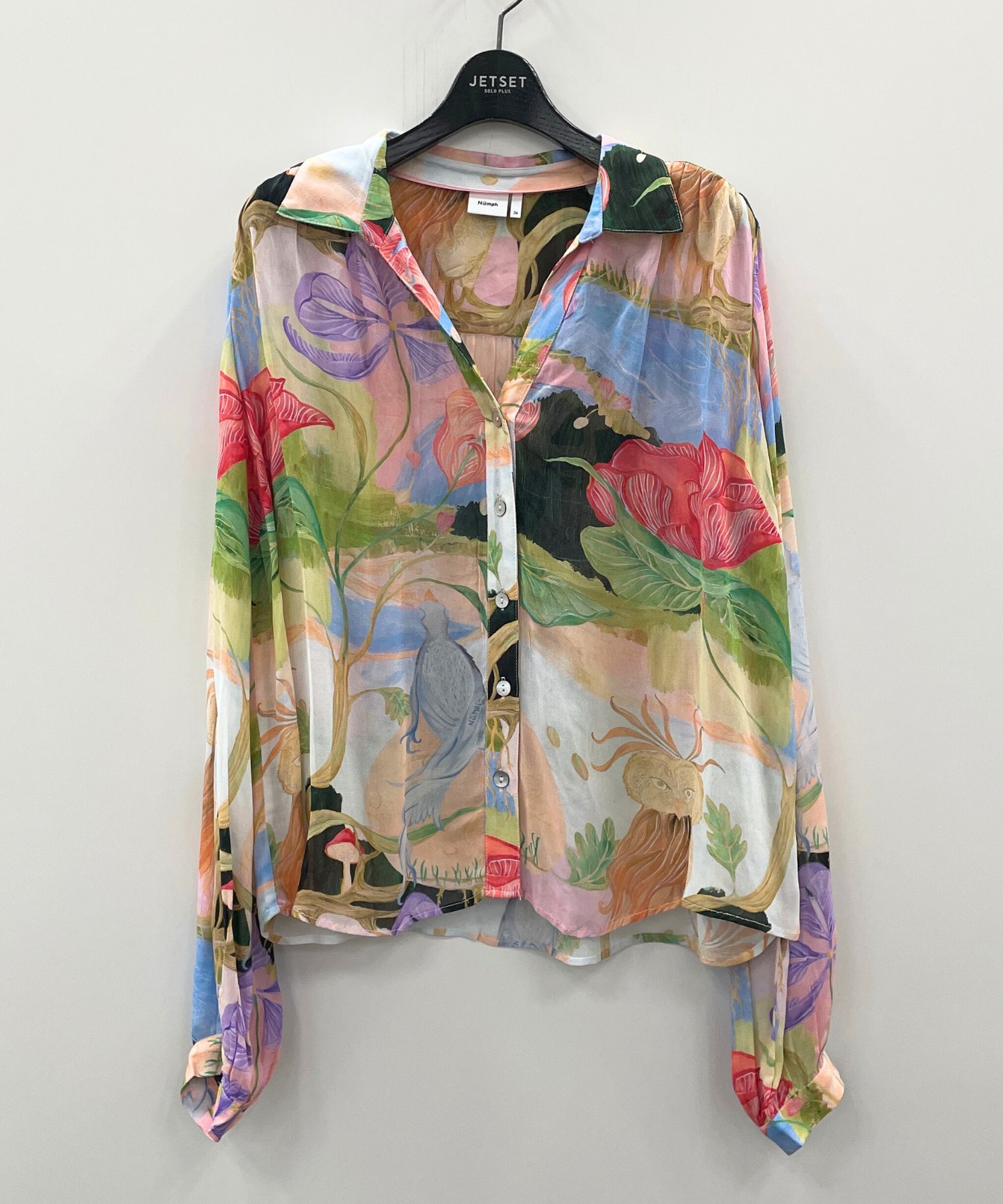 【NUMPH】GLIMMERS OF JOYプリントシャツ