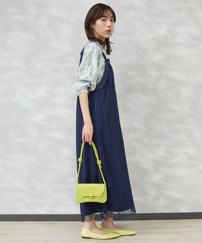 【see U soon】ペイズリー水彩プリントシャツ