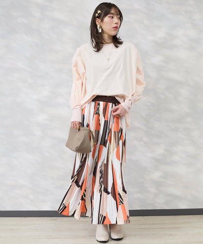 【FONT LAB】マトンスリーブコクーンブラウス