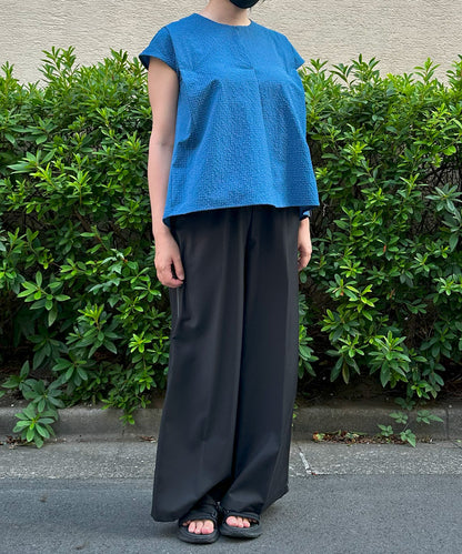 【INNOWAVE】フロントタックサッカーブラウス