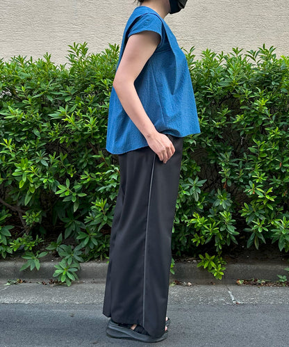 【INNOWAVE】フロントタックサッカーブラウス