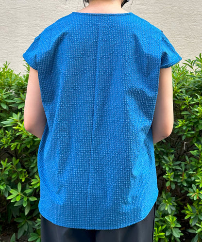 【INNOWAVE】フロントタックサッカーブラウス