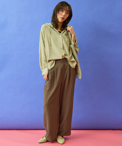 【JETSET SOLO PLUS】マルチファンクションイージーストレートパンツ