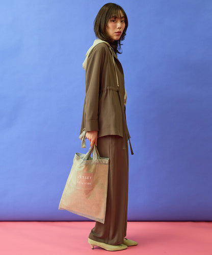 【JETSET SOLO PLUS】マルチファンクションイージーストレートパンツ