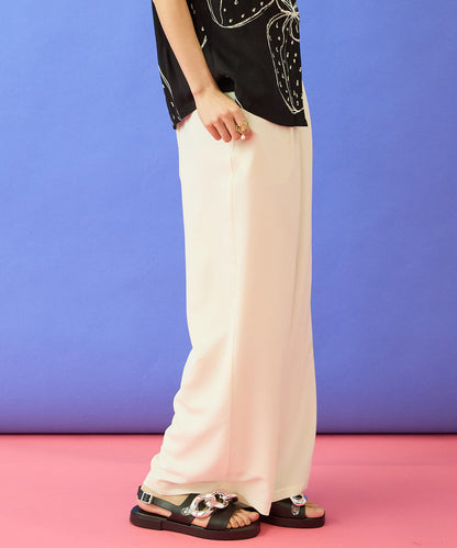 【JETSET SOLO PLUS】マルチファンクションイージーストレートパンツ