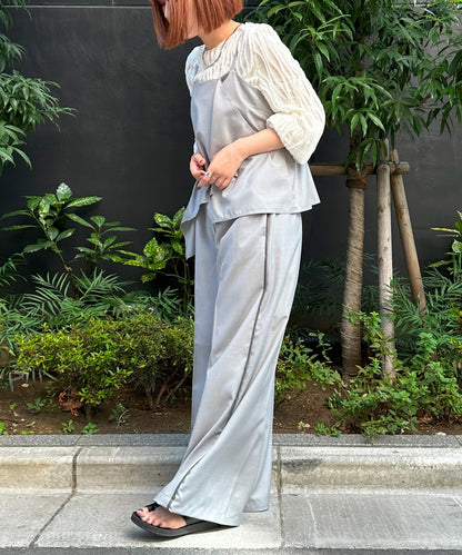 【INNOWAVE】サイドラインイージーパンツ