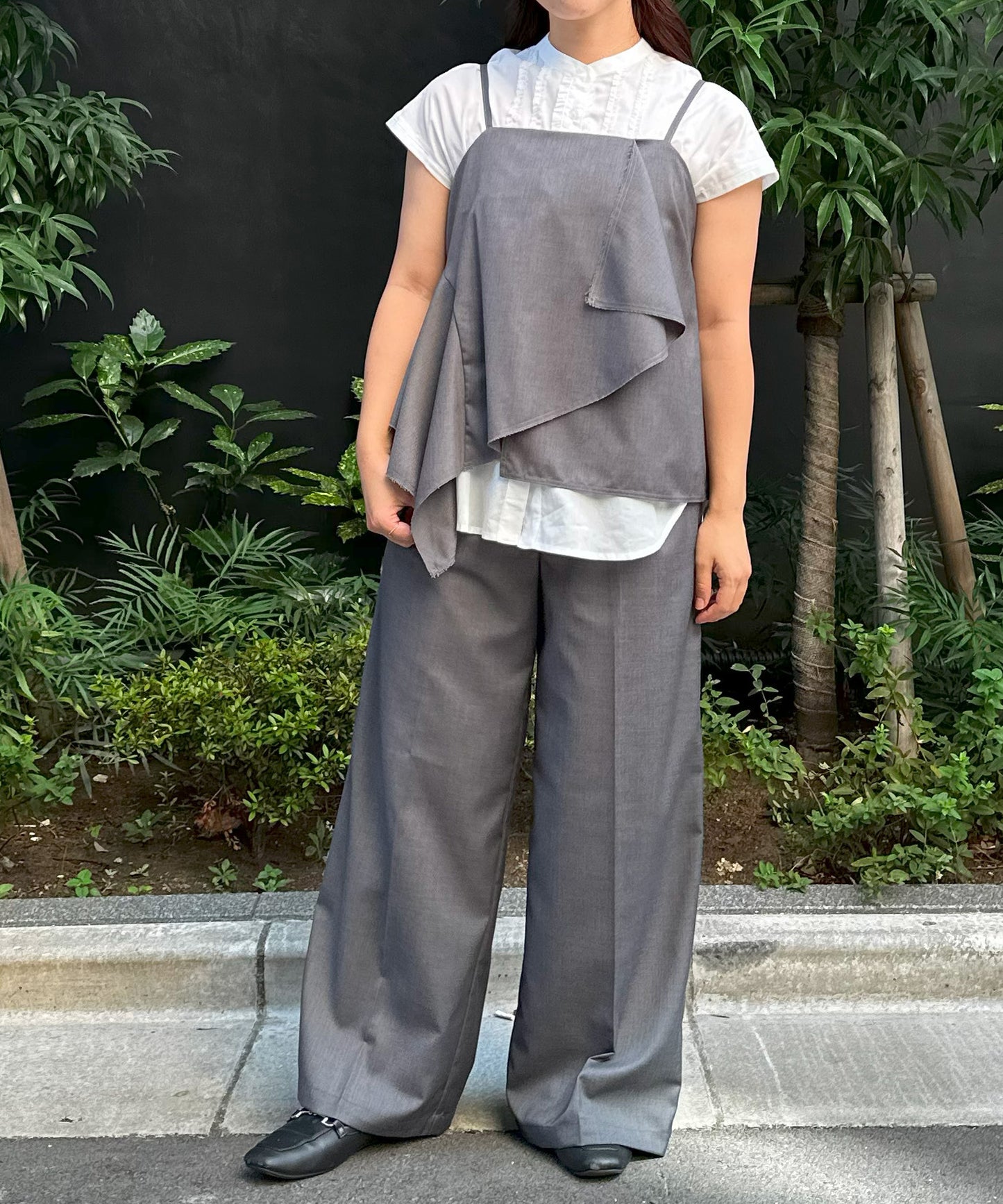 【INNOWAVE】サイドラインイージーパンツ