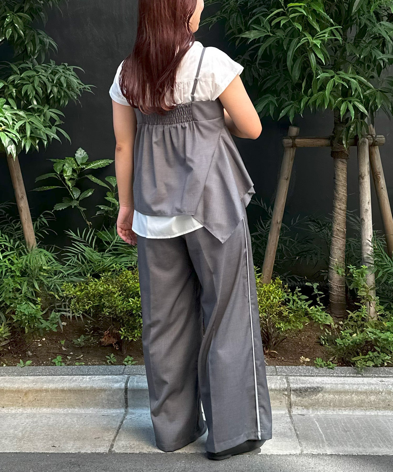 レディース カジュアル サイドライン パンツ｜JETSET SOLO PLUS