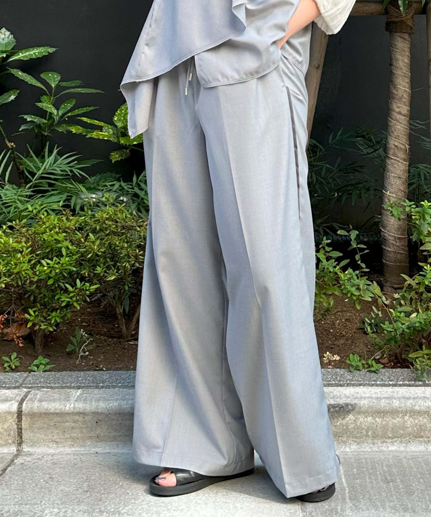 レディース カジュアル サイドライン パンツ｜JETSET SOLO PLUS