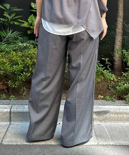 【INNOWAVE】サイドラインイージーパンツ