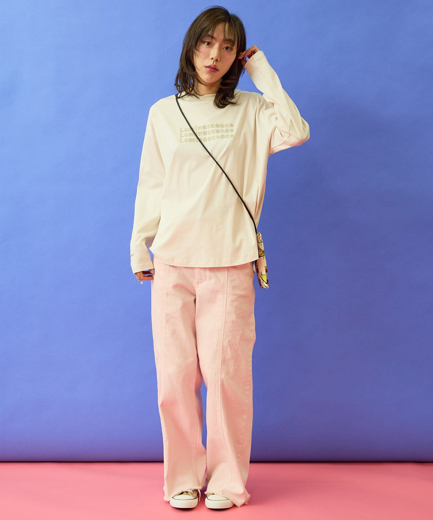 【FONT LAB】フリンジワイドデニム’26