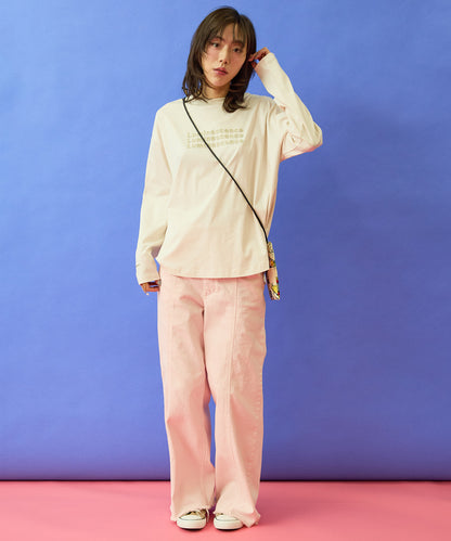 【FONT LAB】フリンジワイドデニム’26