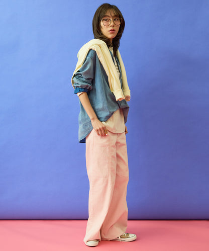 【FONT LAB】フリンジワイドデニム’26