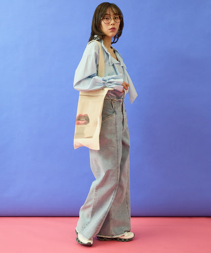 【FONT LAB】フリンジワイドデニム’26