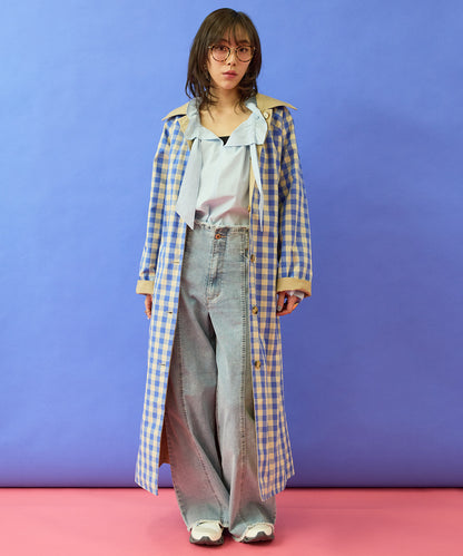 【FONT LAB】フリンジワイドデニム’26