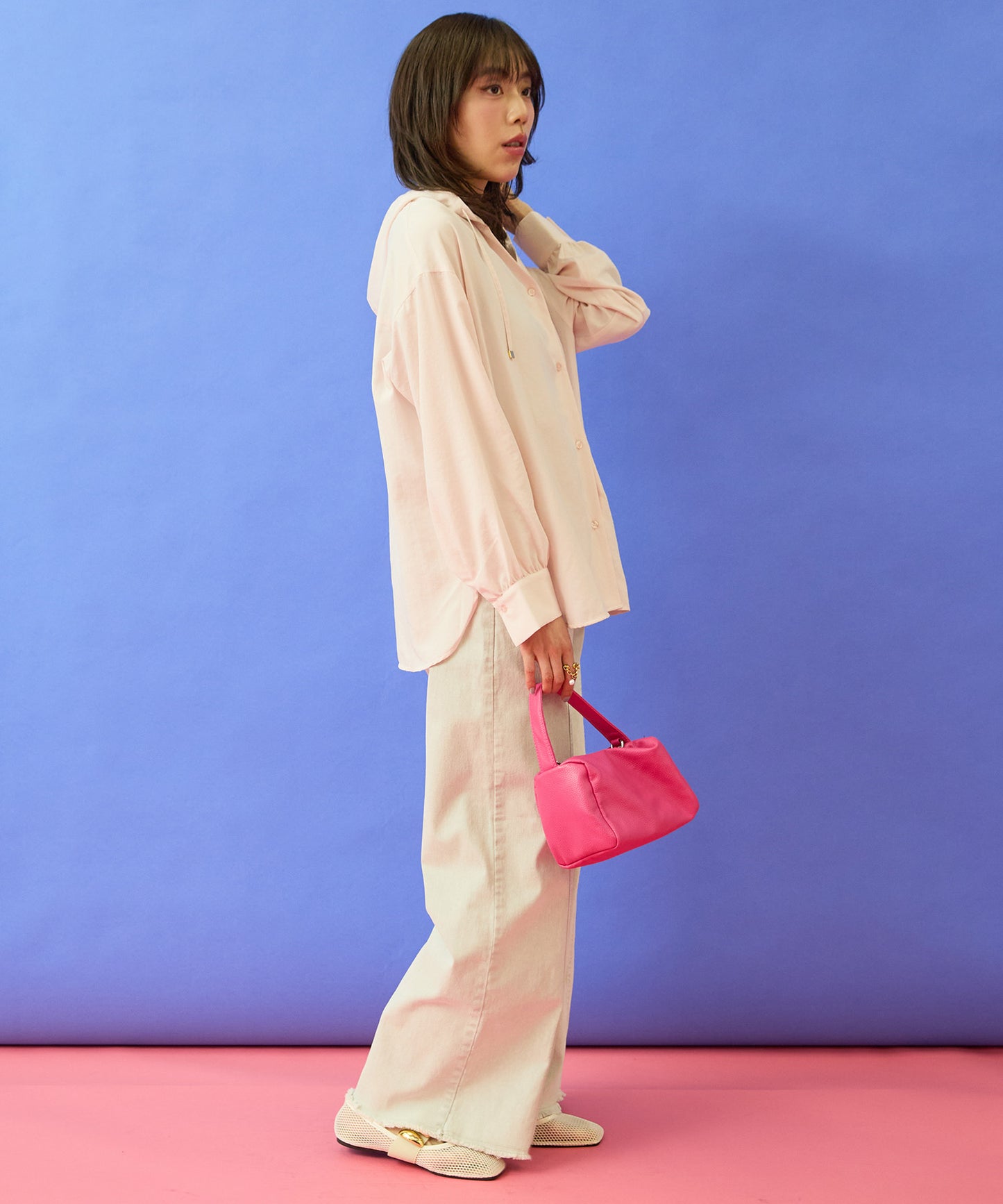 【FONT LAB】フリンジワイドデニム’26