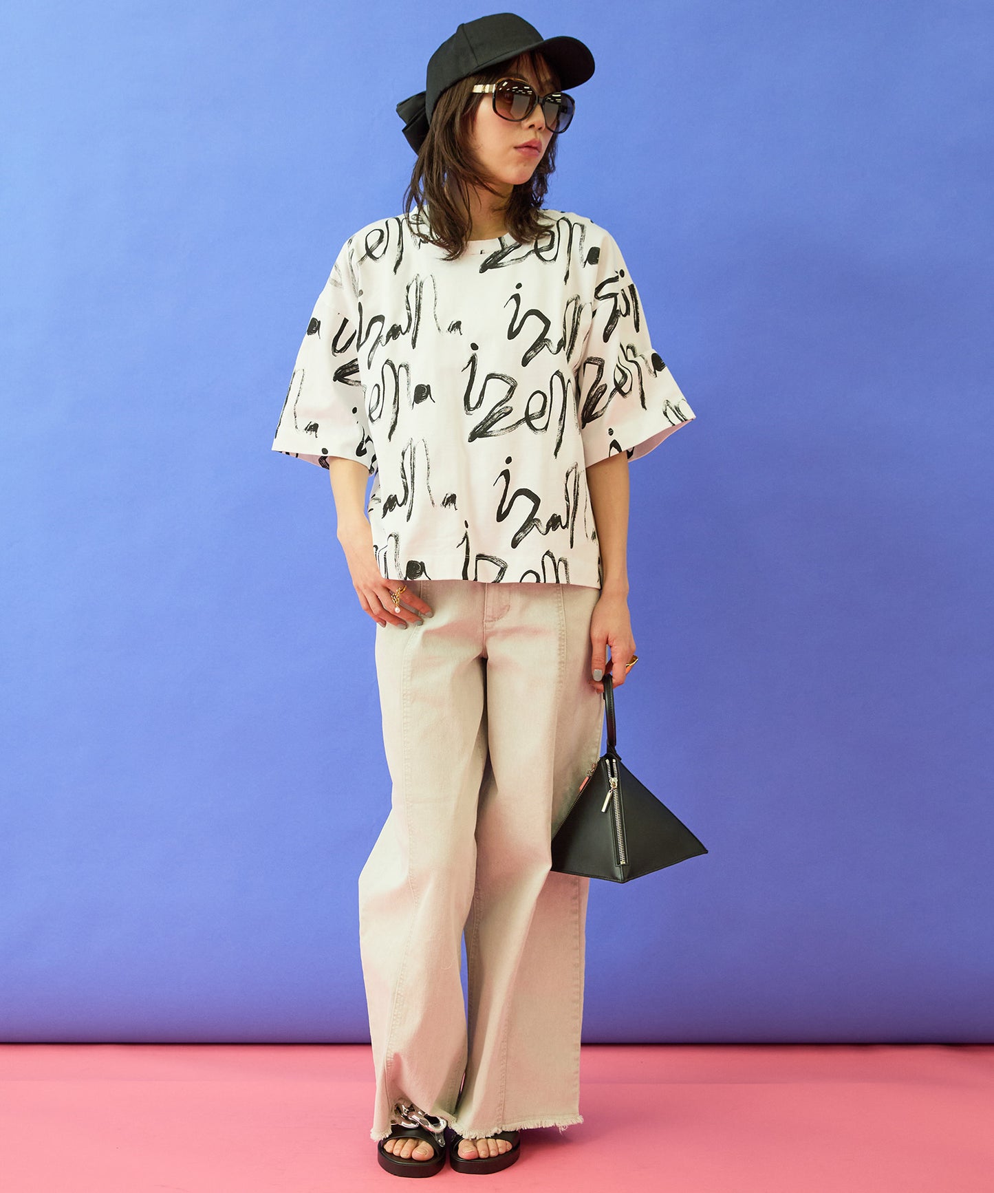 【FONT LAB】フリンジワイドデニム’26