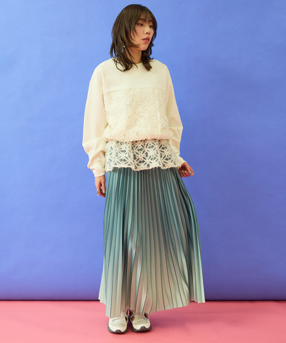 【FONT LAB】グラデーションプリーツスカート’26SS