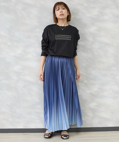 【FONT LAB】グラデーションプリーツスカート’26SS