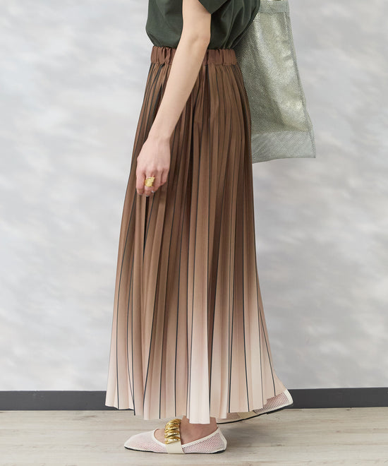 【FONT LAB】グラデーションプリーツスカート’26SS