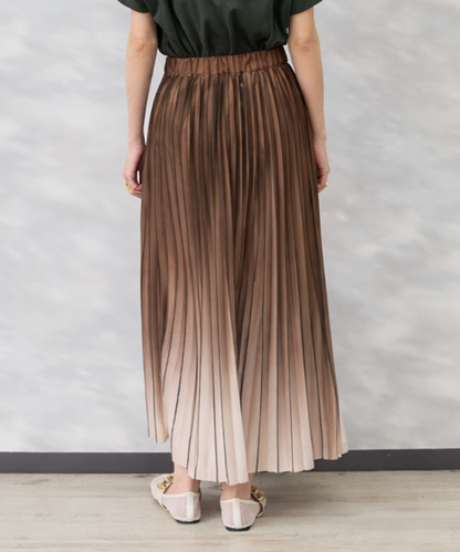 【FONT LAB】グラデーションプリーツスカート’26SS