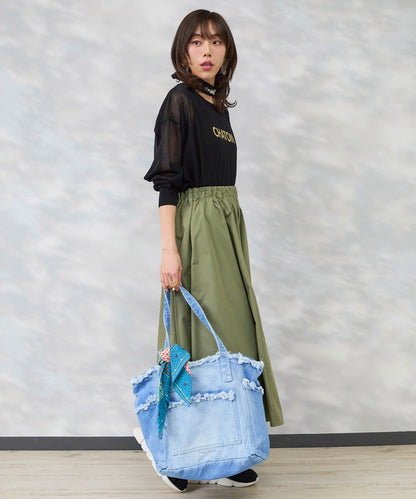 【FONT LAB】ウエストタックボリュームスカート