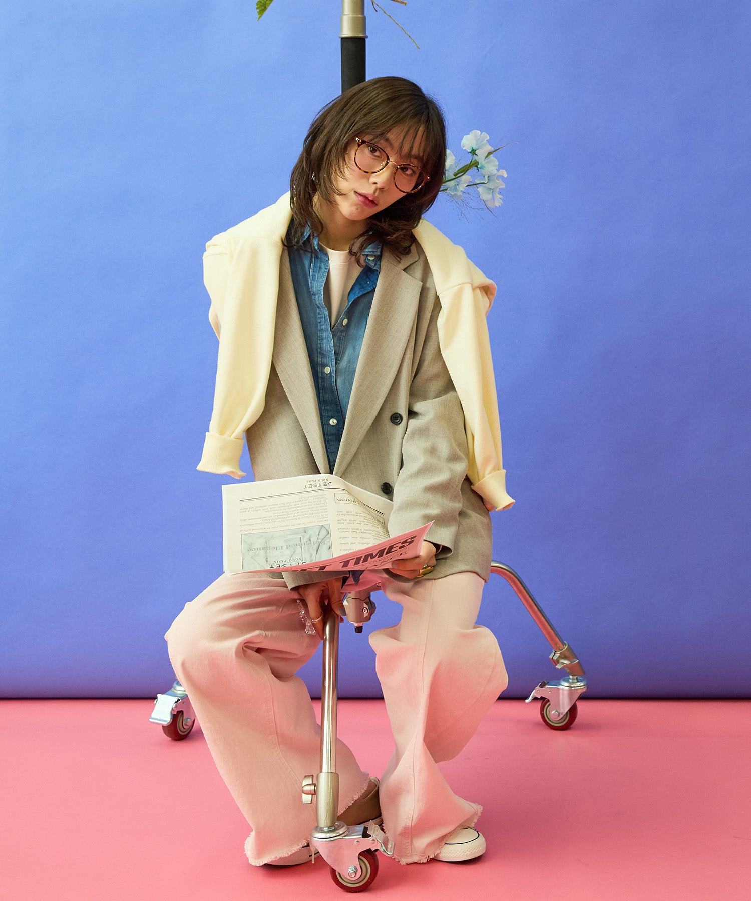 ジャケット レディース 通勤 オフィスカジュアル Wブレストジャケット