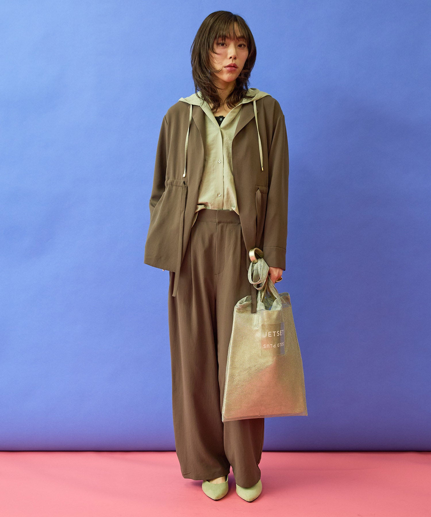 【JETSET SOLO PLUS】マルチファンクションドロストジャケット