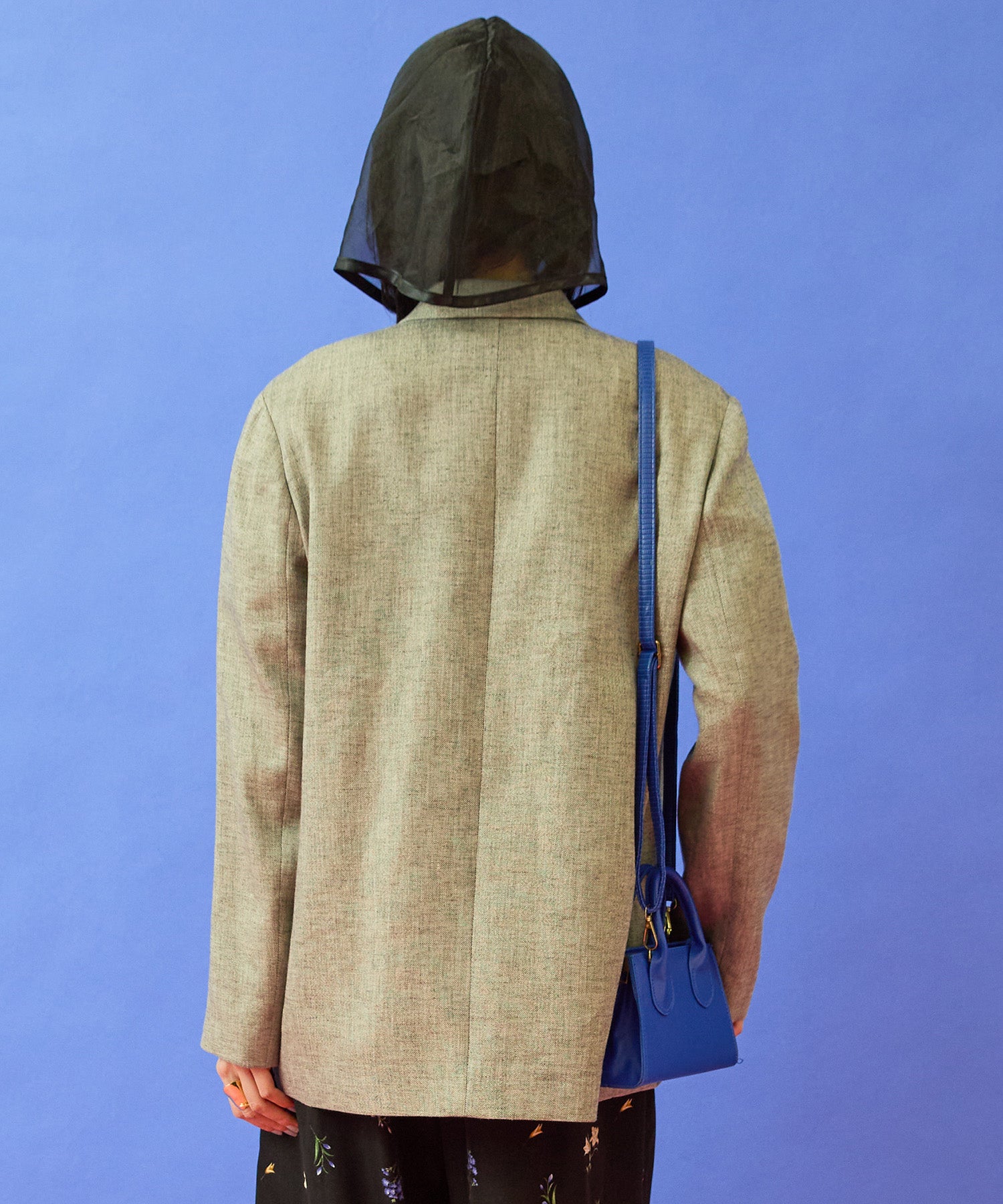 【JETSET SOLO PLUS】ラメリネンダブルブレストジャケット