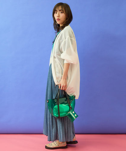 【FONT LAB】メッシュ異素材コンビチュニックMA-1