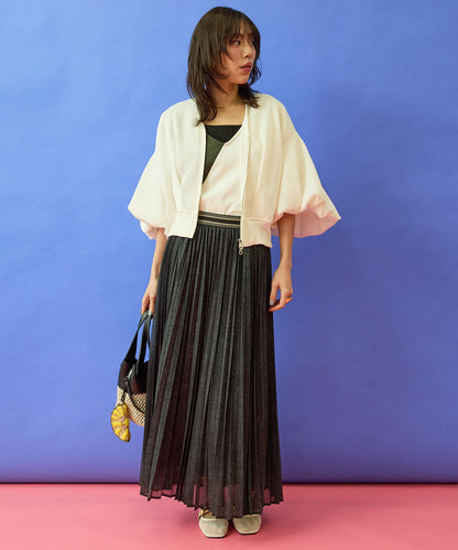 【FONT LAB】ダンボールメッシュボリュームスリーブブルゾン