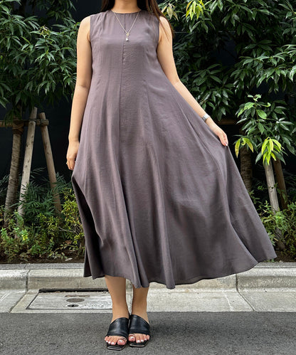 【SEADRAKE】【R】ラメネックAラインフレアワンピース