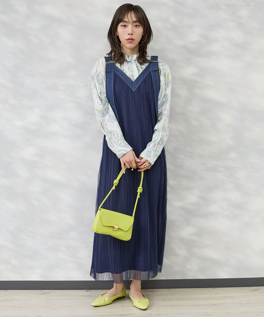 【FONT LAB】2WAYプリーツジャンパースカート'26