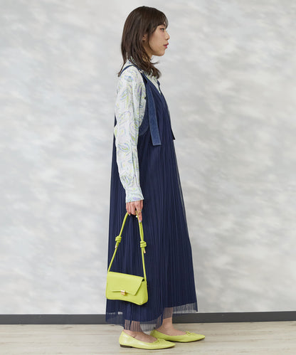 【FONT LAB】2WAYプリーツジャンパースカート'26