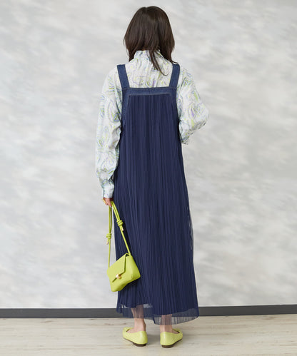【FONT LAB】2WAYプリーツジャンパースカート'26