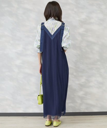 【FONT LAB】2WAYプリーツジャンパースカート'26