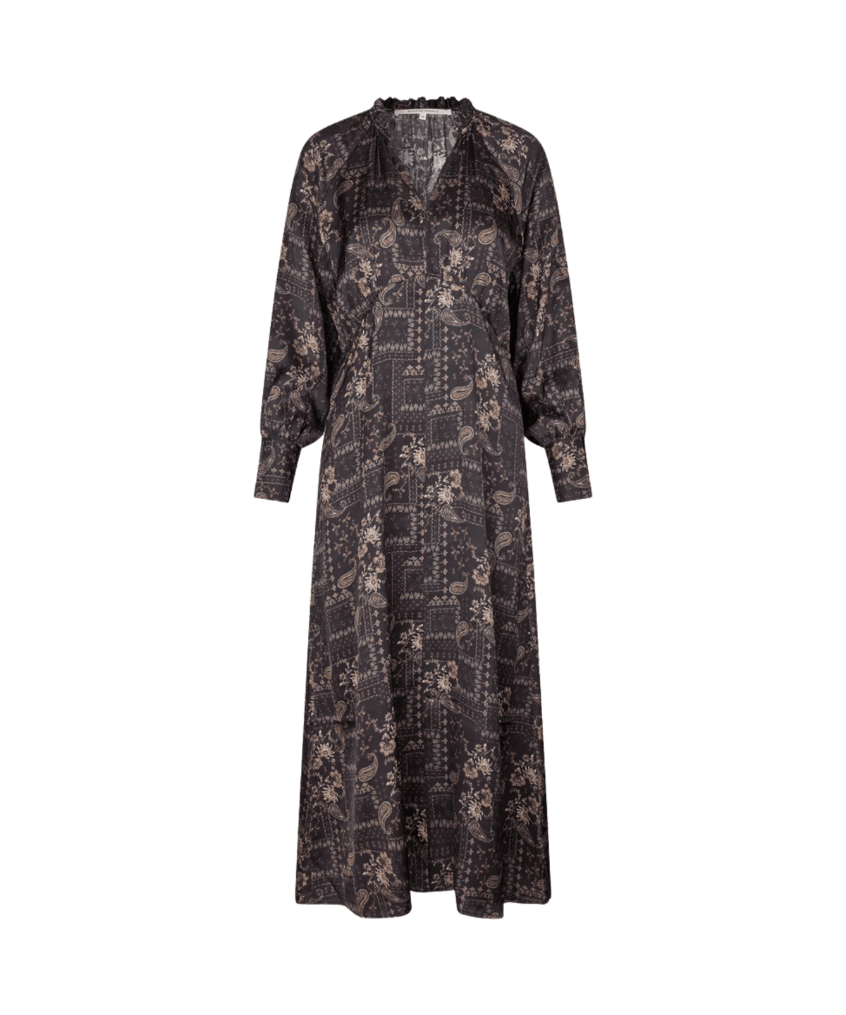 30-6382【SECOND FEMALE】【新店限定】Paisley Dress