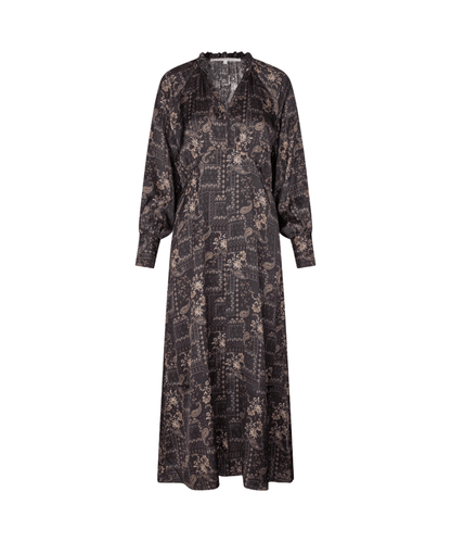 30-6382【SECOND FEMALE】【新店限定】Paisley Dress