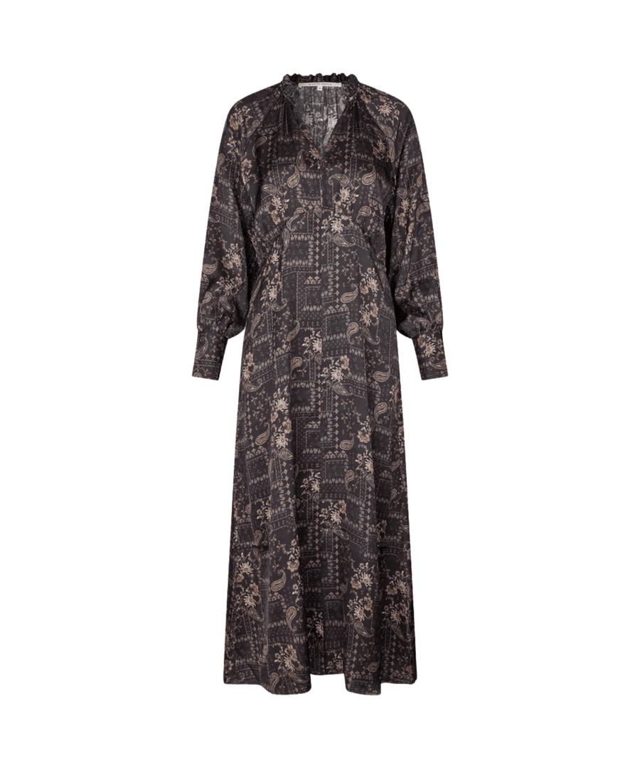30-6382【SECOND FEMALE】【新店限定】Paisley Dress