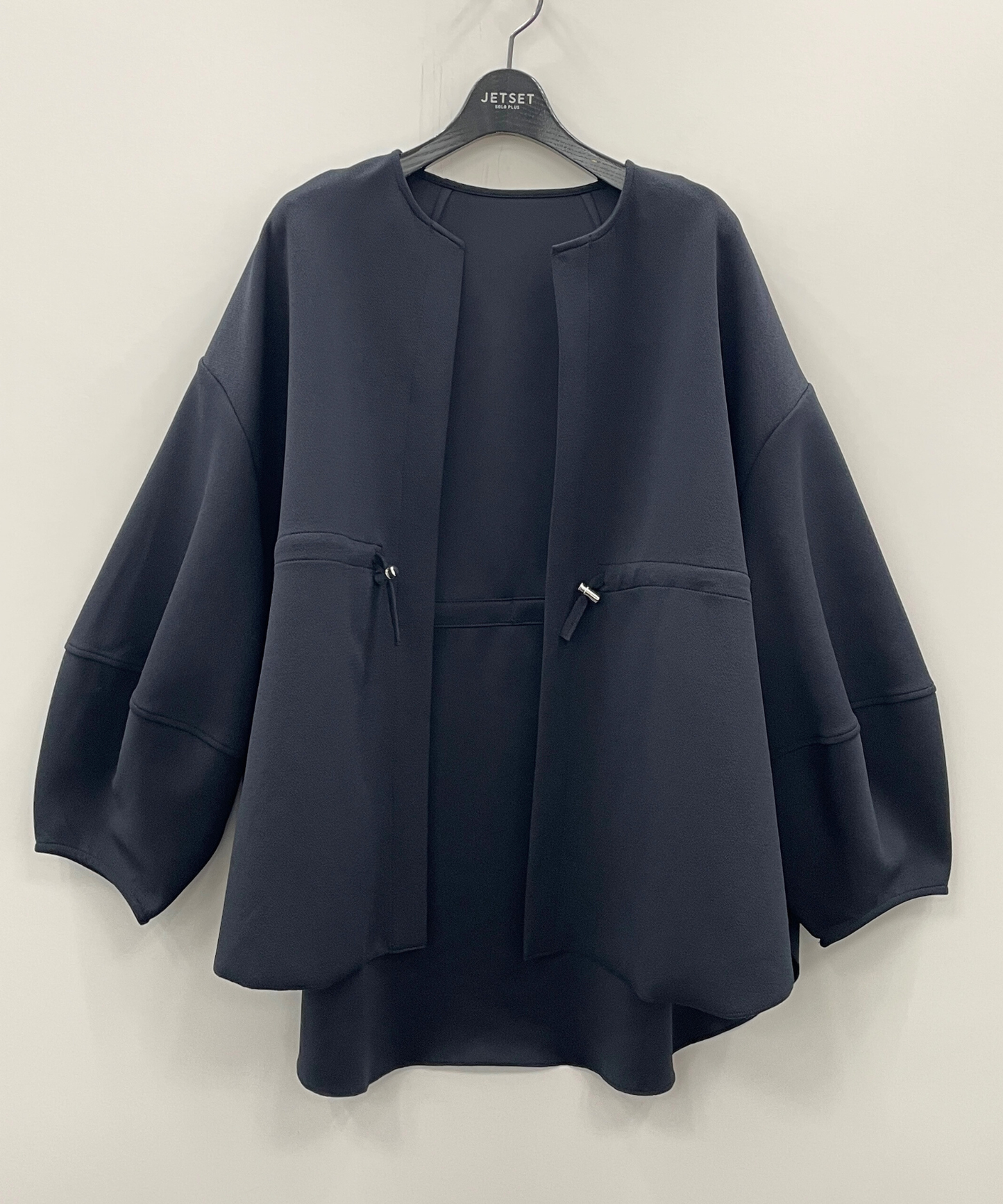 【FONT LAB】カットジョーゼットドロストトッパーハオリ