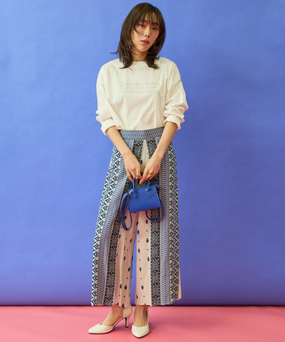 【FONT LAB】コットンスムース3DロゴロンT