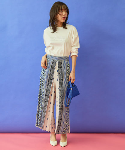 【FONT LAB】コットンスムース3DロゴロンT