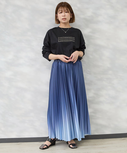 【FONT LAB】コットンスムース3DロゴロンT