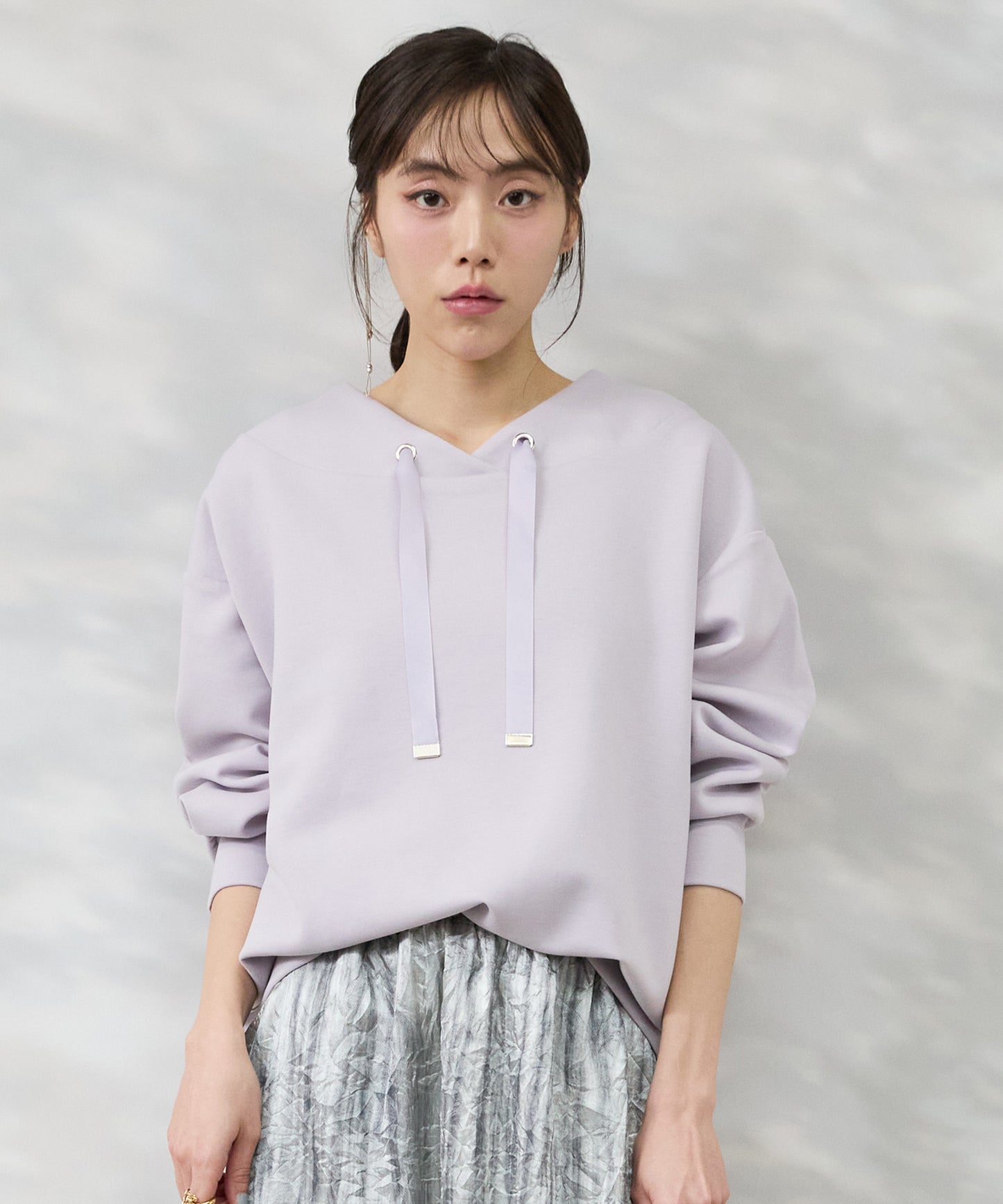 【FONT LAB】スフレダンボールフードレスパーカ