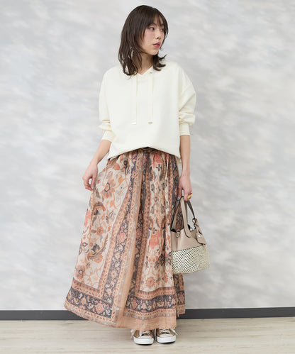 【FONT LAB】スフレダンボールフードレスパーカ