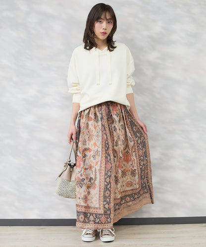 【FONT LAB】スフレダンボールフードレスパーカー