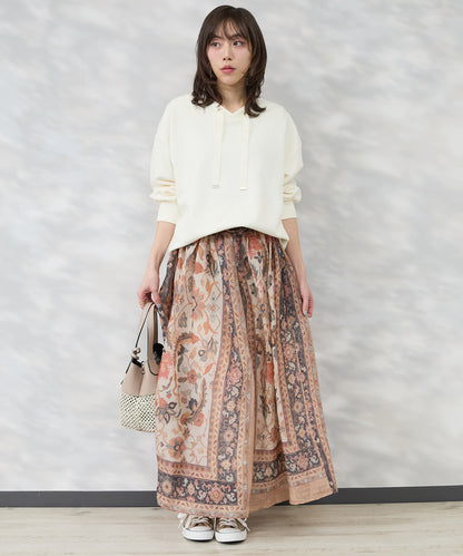 【FONT LAB】スフレダンボールフードレスパーカ